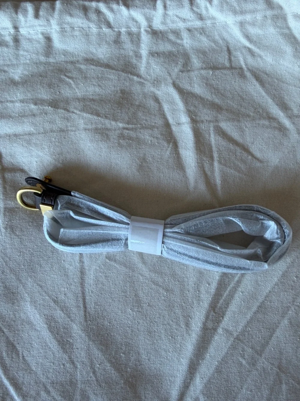Alternative suede Chestnut Crescent Shoulder Bag with Dark Brown Trim - Picture 3 of 7